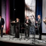 Lípa Musica: Biblické písně, 24. října 2024, Městské divadlo, Nový Bor – Adam Plachetka a Alinde Quintet (foto Lukáš Marhoul)