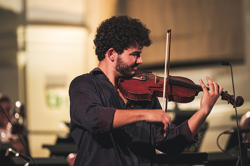 Lednicko-valtický hudební festival, 23. září. 2023, Zámecká jízdárna Valtice – Daniel Matejča (foto Pavel Kristián)