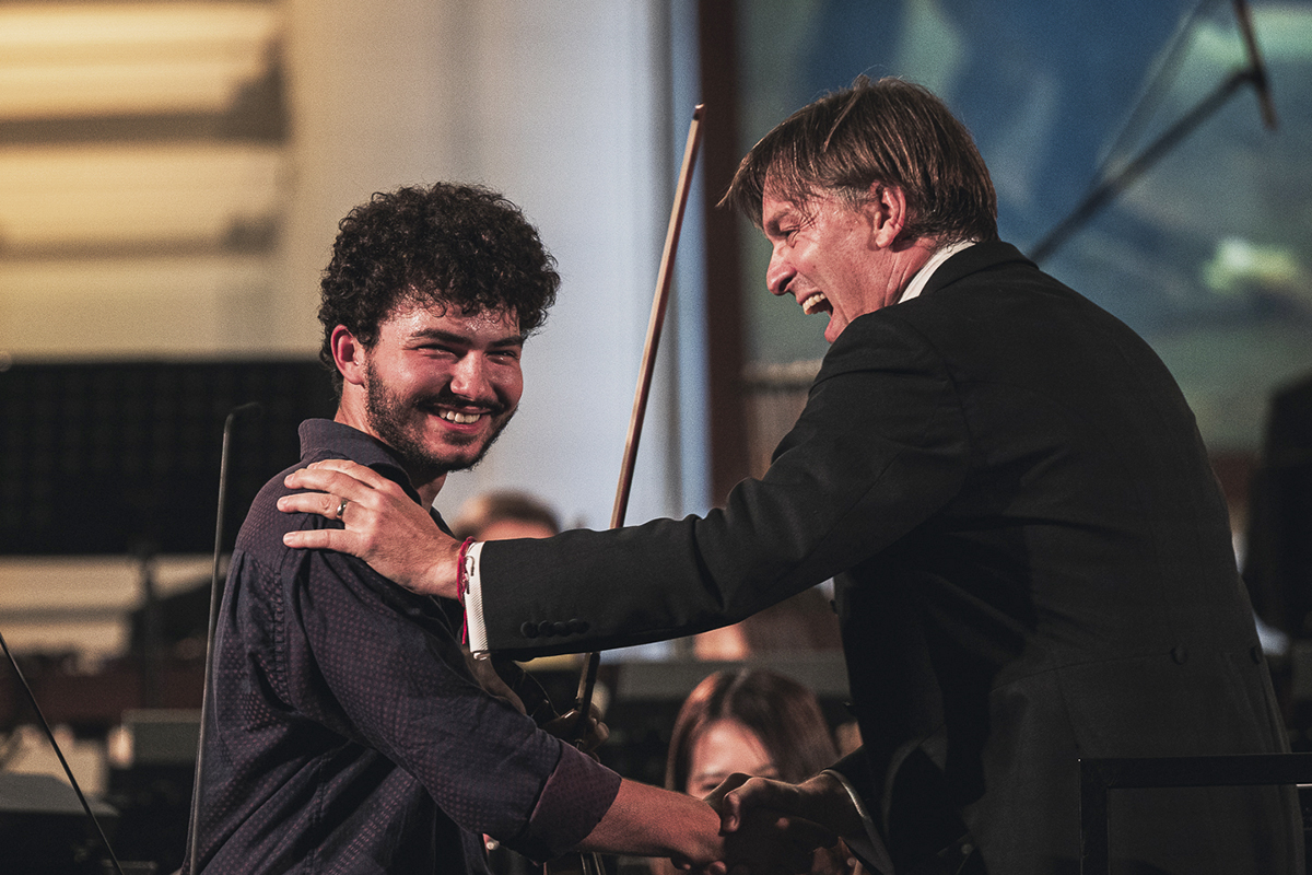 Lednicko-valtický hudební festival, 23. září. 2023, Zámecká jízdárna Valtice – Daniel Matejča a Tomáš Netopil (foto Pavel Kristián)