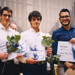 Laureáti MSLJ 2021 v kategorii tuba: Karl-Wilhelm Hultsch, Miguel Osca a Richárd Bence Masa (foto Vojtěch Kába)