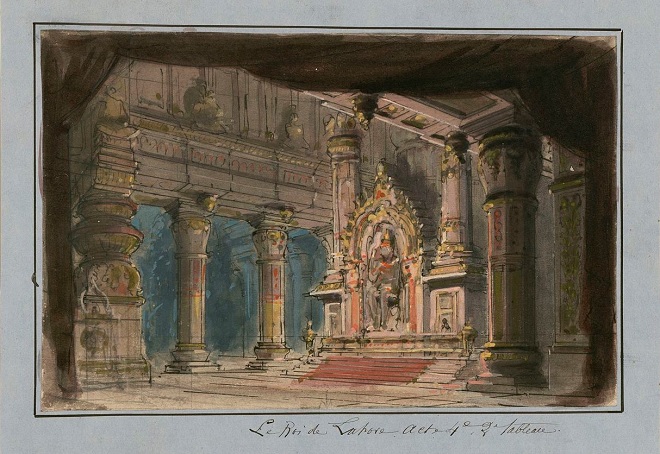 J.Massenet - Le Roi de Lahore a Cid (design Philippe Chaperon)