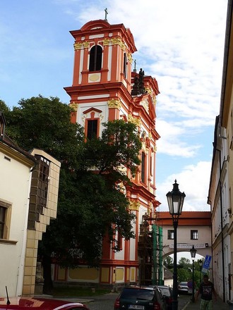 Jezuitský kostel Zvěstování Panny Marie Litoměřice (zdroj commons.wikimedia.org/H2k4)