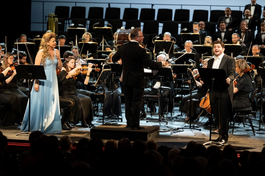 Gaetano Donizetti: Lucia di Lammermoor – Lucie Kaňková, Andrij Jurkevyč, Matteo Desole, 11. března 2023, Státní opera Praha (zdroj Národní divadlo, foto Zdeněk Sokol)