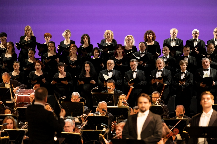 Gaetano Donizetti: Lucia di Lammermoor – Sbor Státní opery Praha, 11. března 2023, Státní opera Praha (zdroj Národní divadlo, foto Zdeněk Sokol)