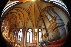 Kostel sv. Mikuláše v Ludgeřovicích (zdroj Svatováclavský hudební festival)