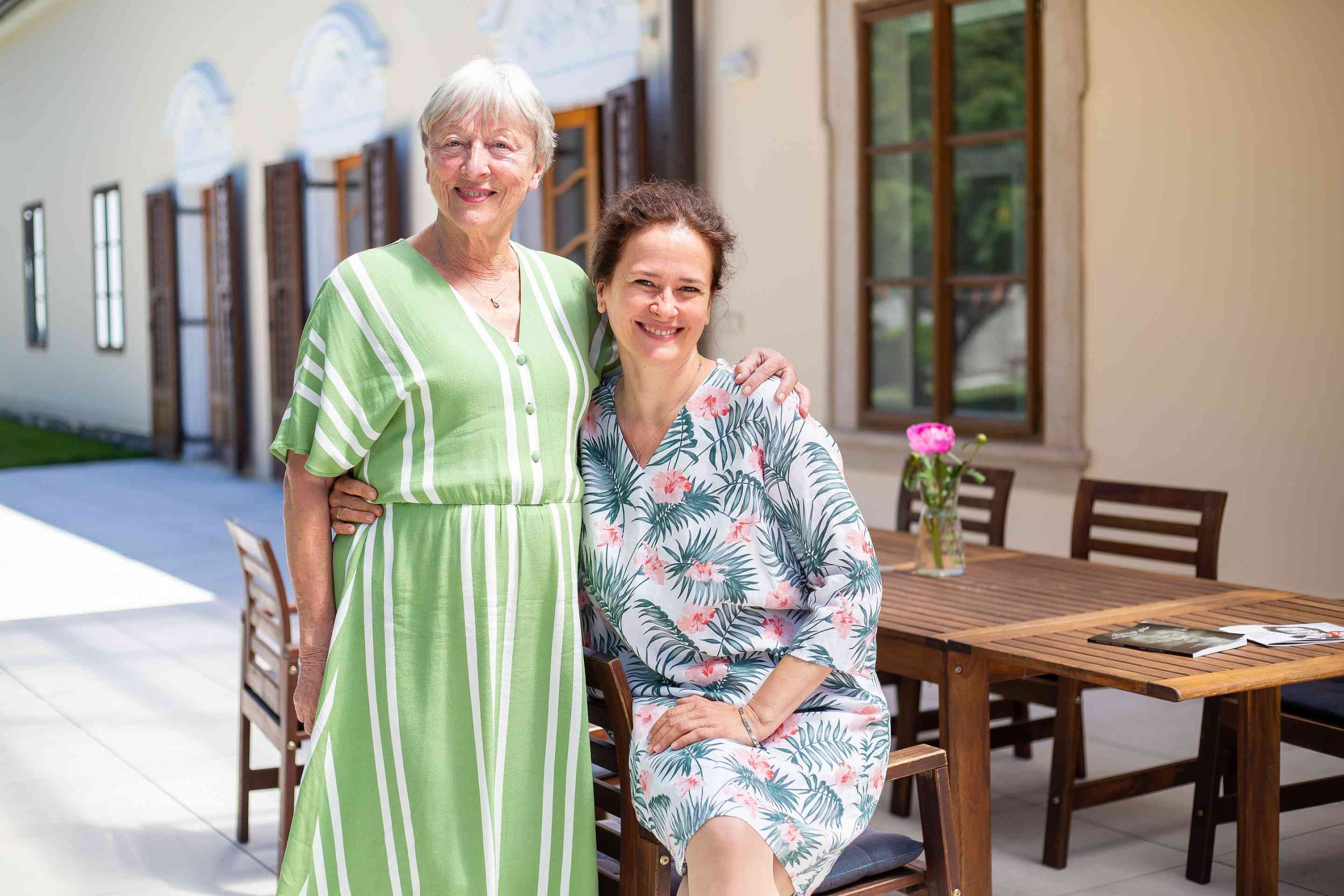 Margreet Honig a Simona Houda Šaturová (foto Jan Žirovnický)