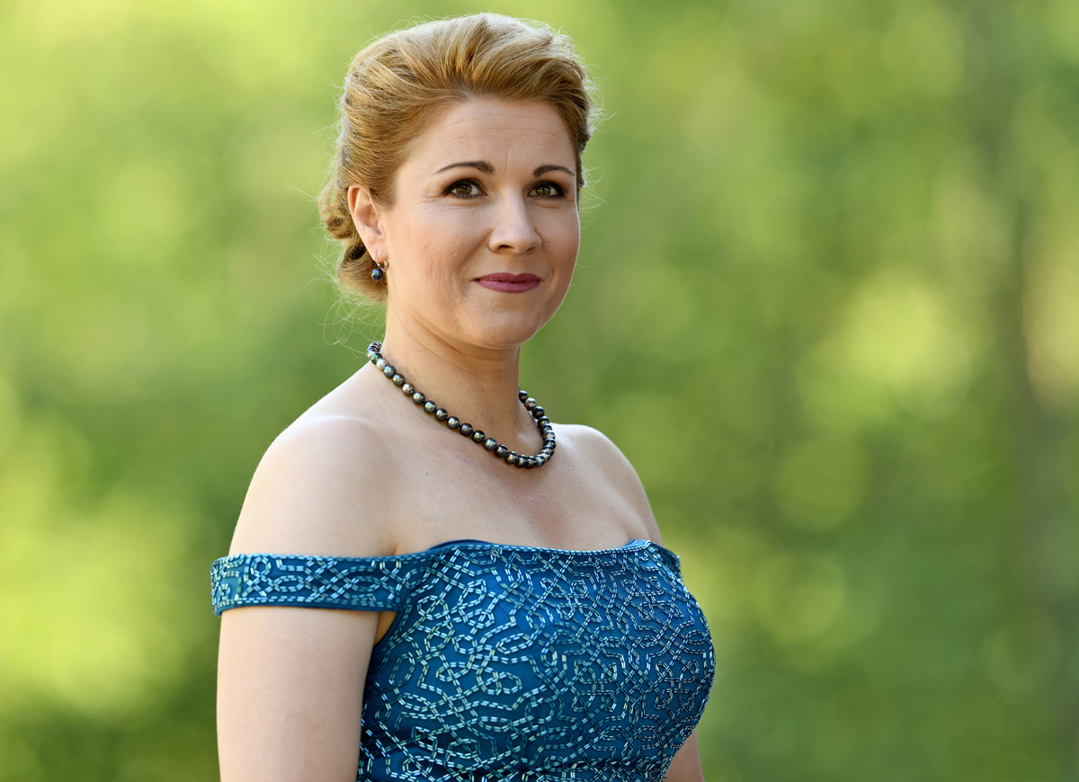 Mezinárodní hudební festival Leoše Janáčka, závěrečný koncert, 27. června 2021: Kateřina Kněžíková (foto Martin Straka)