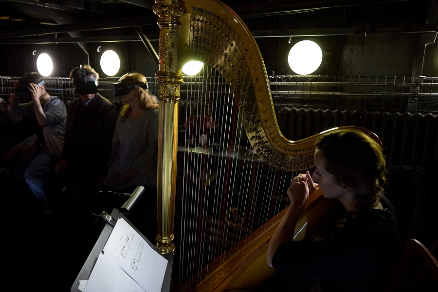 Eva Georges a Jiro Yoshioka: nimmersatt, Mnichovské bienále, 2024 (foto Judith Buss)