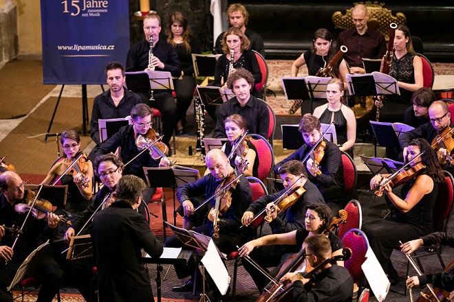 Zahajovací koncert Lípa Musica 2016 - Radek Baborák, Česká Sinfonietta - Lípa Musica 2016 (foto © Lukáš Pelech Atelier)