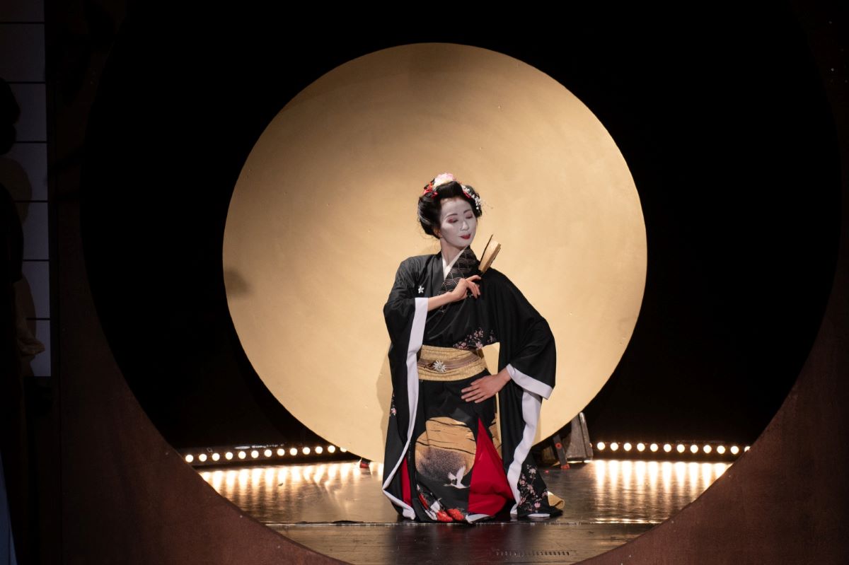 Mami Mołoniewicz v baletu Geiko (foto Irena Štěrbová)