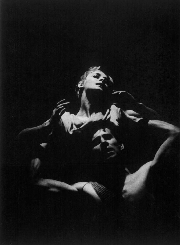 Marcela Martiníková a Rudolf Brom v baletu Fresky (foto archiv IPŠ)