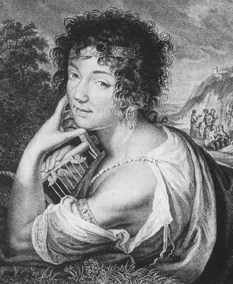 Maria Casentini - predstaviteľka hlavnej role (foto archív Heleny Kazárovej)