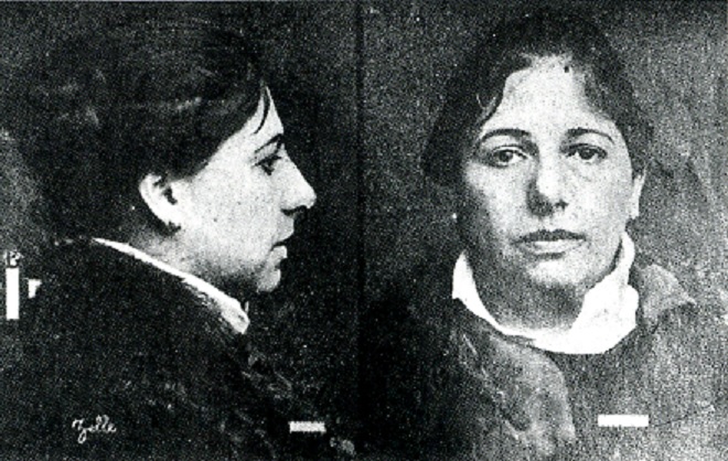 Marghareta Zeele - Mata Hari před popravou 15.října 1917