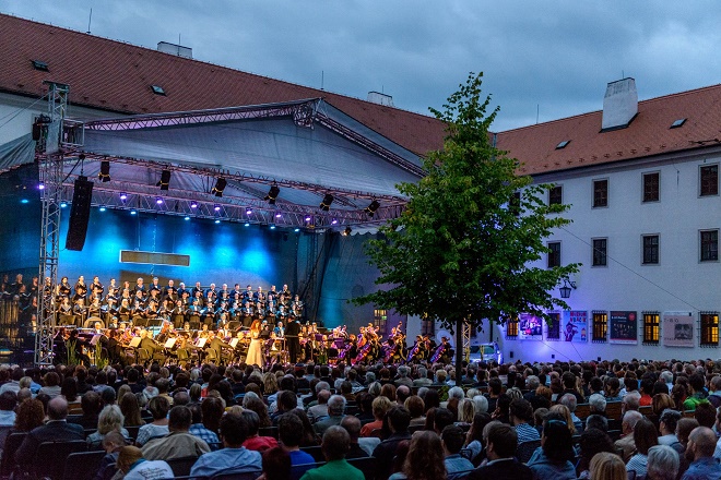 Mezinárodní hudební festival Špilberk 2016 - zahájení (foto FB/ Jiří Jelínek)