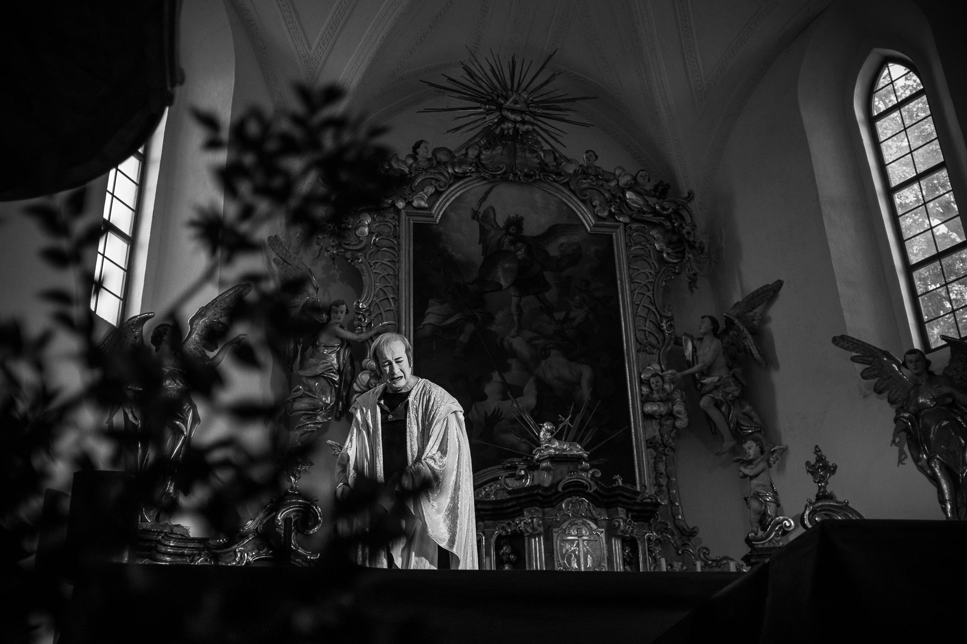 Milan Sládek na festivalu Mime Fest (foto David Konečný, 2018)