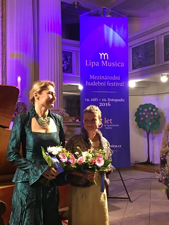 Milostná hra - Markéta Cukrová, Barbara Marie Willi - Lípa Musica 2016 (foto Lípa Musica)