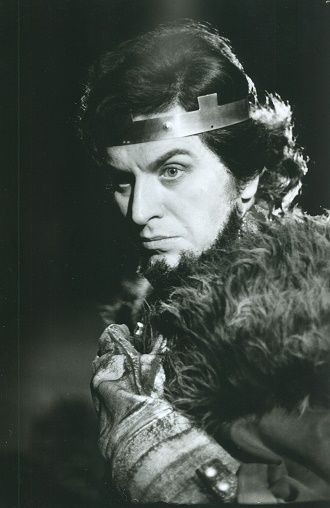 G.Verdi: Macbeth - Vilém Míšek (Macbeth) - DJKT Plzeň 1983 (foto archiv DJKT)