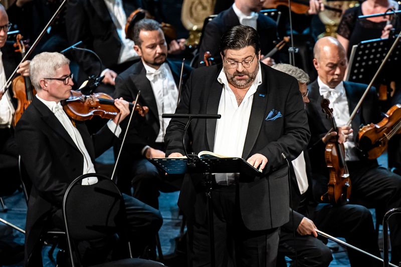 Musica non grata – Arnold Schönberg: Písně z Gurre – Michael Weinius, Symfonický orchestr Českého rozhlasu, 20. června 2023 (foto Michal Fanta)