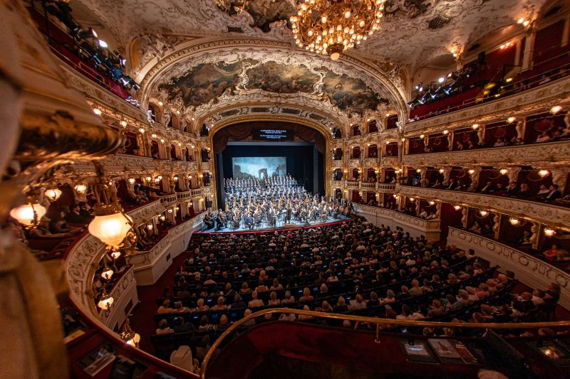 Musica non grata – Arnold Schönberg: Písně z Gurre – Petr Popelka, Symfonický orchestr Českého rozhlasu, Norský rozhlasový orchestr, Český filharmonický sbor Brno, Slovenský filharmonický sbor, 20. června 2023 (foto Michal Fanta)