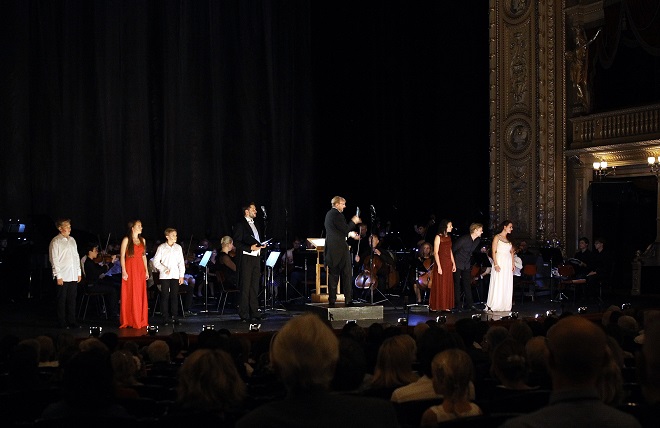 B. Britten: Noemova potopa - Národní divadlo 2016 (foto Hana Smejkalová)
