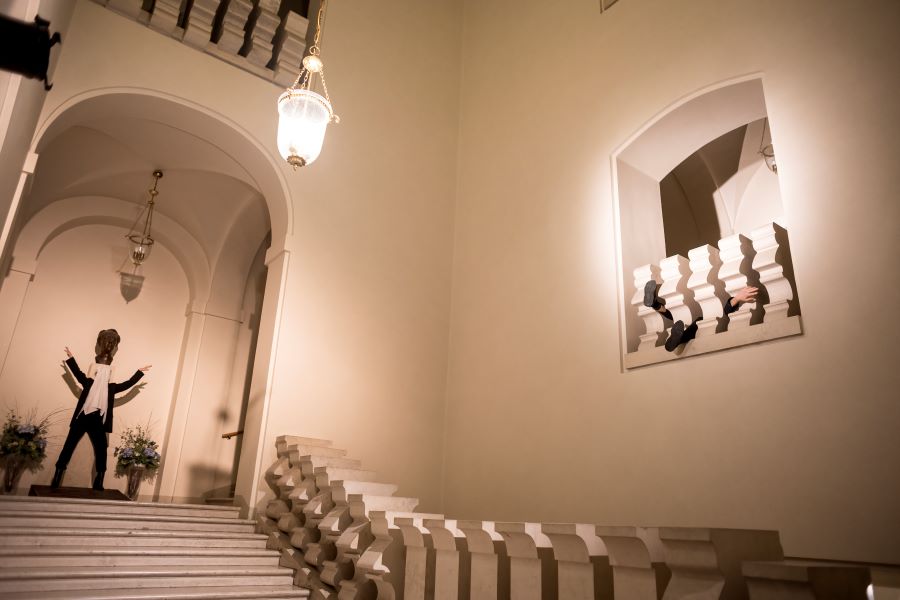 Nová generace 2023: site specific 4. listopadu, HAMU (foto Vojtěch Brtnický)