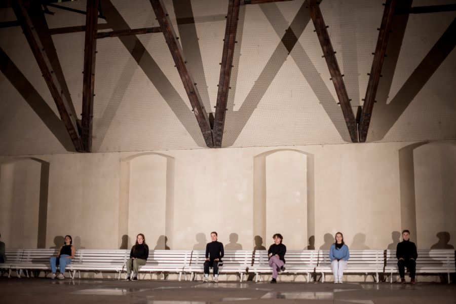 Nová generace 2023: site specific 4. listopadu, HAMU (foto Vojtěch Brtnický)