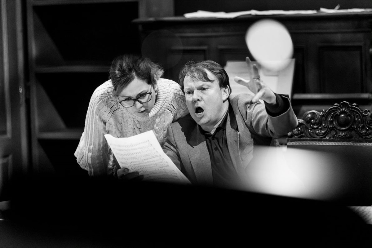 Franz Schreker: Vzdálený zvuk – Státní opera, Světlana Aksenová a Aleš Briscein (foto Zdeněk Sokol)