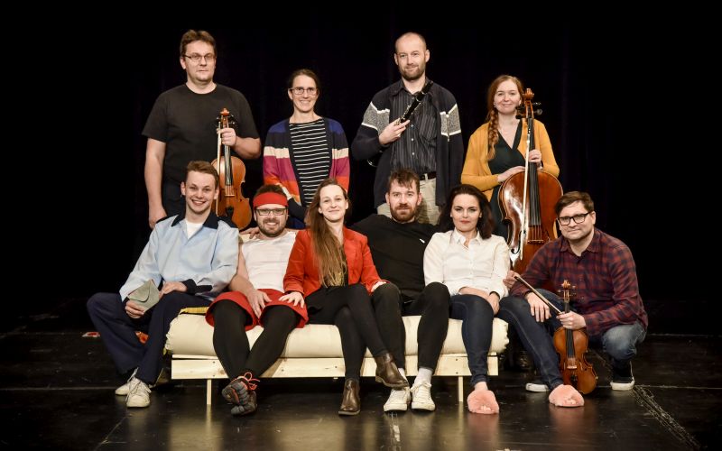 Ondřej Kyas: Manželské miniopery – Ensemble Opera Diversa, 11. dubna 2022 (foto Marek Olbrzymek)