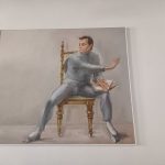 Obraz Pavla Šmoka v Domě tanečního umění v Braníku (foto archiv IPŠ)