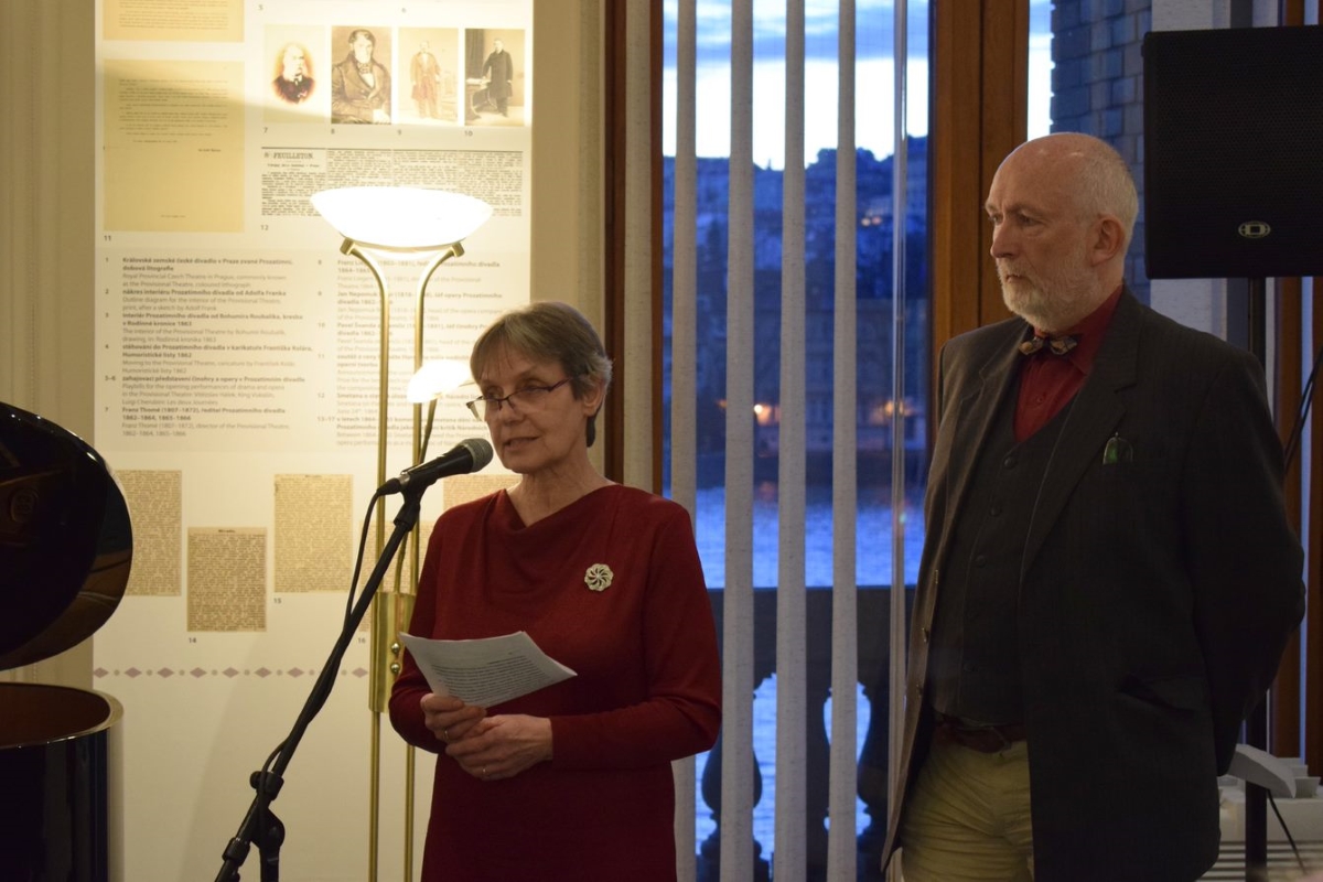 Olga Mojžíšová, Tomáš Bernhardt (zdroj Muzeum Bedřicha Smetany, foto Alena Reichová)