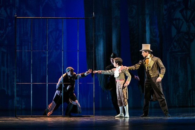 Andreo: Oliver Twist - Bohemia Balet, Taneční konzervatoř hl. m. Prahy - ND Praha 2016 (foto Michal Hančovský)