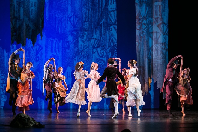 Andreo: Oliver Twist - Bohemia Balet, Taneční konzervatoř hl. m. Prahy - ND Praha 2016 (foto Michal Hančovský)