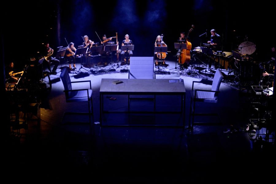 Matouš Hejl: Opera Ibsen / Přízraky – Ostravská banda, 26. června 2022, festival New Opera Days Ostrava (zdroj Ostravské centrum nové hudby)