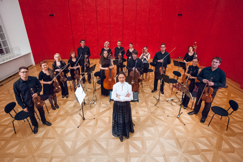 Orchestr Ensemble Opera Diversa a Gabriela Tardonová (zdroj Ensemble Opera Diversa)