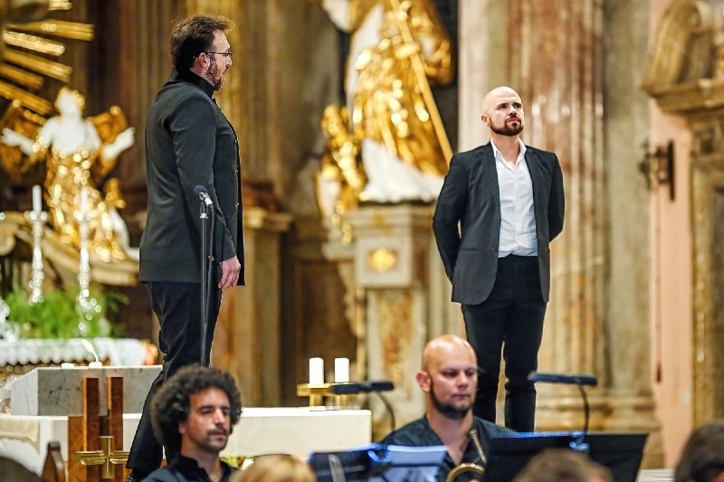 Aco Bišćević, Jiří Miroslav Procházka, David, Karl Ditters, Olomoucké barokní slavnosti 2021 (zdroj Olomoucké barokní slavnosti)