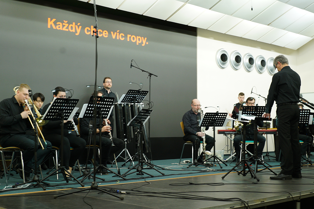 Brno Contemporary Orchestra: Ministerstvo pravdy, 26. února 2024, Budova bývalého OV KSČ, dnes sídlo Veřejného ochránce práv v Brně (Brno Contemporary Orchestra)
