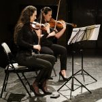 Německo včera a dnes: Karlheinz Stockhausen – Hans Werner Henze – Jöorg Widmann: Kateřina Krejčová, Lucie Fulka Kopsová, 28. února 2023, Divadlo NoD, Praha (zdroj PKF – Prague Philharmonia)