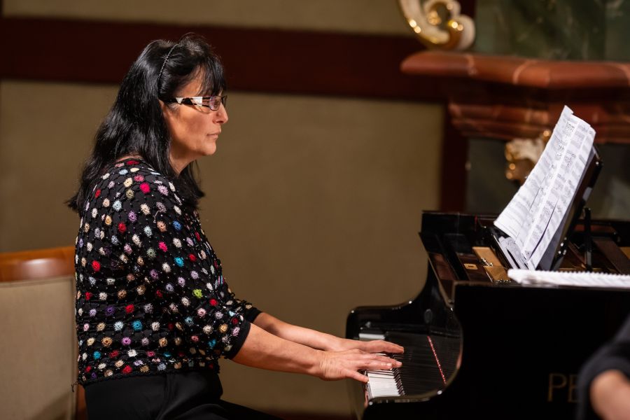 Paganini. Bottesini – Marie Wiesnerová, 5. prosince 2022 (foto Milan Mošna)