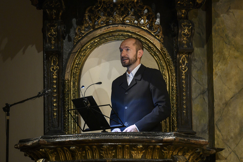 Pastorale: Barokní podvečery, 29. prosince 2021 – Jaromír Nosek, Collegium Marianum (foto Petra Hajská)