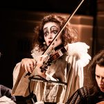 Kammerkonzert: Pierrot Lunaire, 16. června 2024, Wiener Konzerthaus, Mozart-Saal – Alexander Neubauer, Patricia Kopatchinskaja a Maria Grün (foto Julia Wesely)