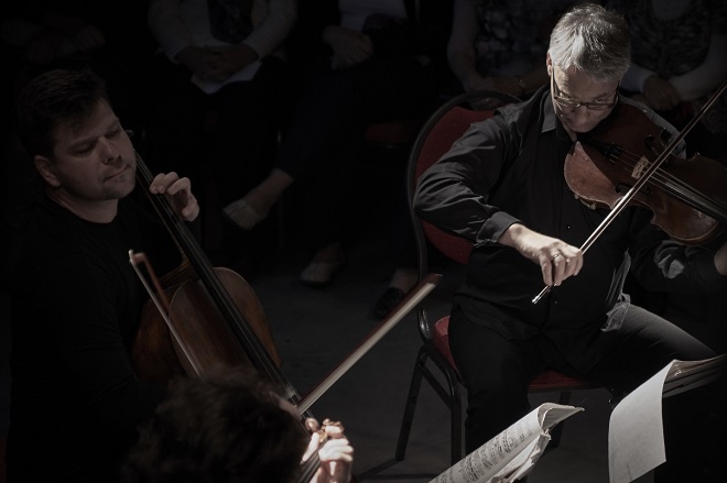 Vášeň na čtvrtou - Pavel Haas Quartet - Lípa Musica 2016 (foto Štěpán Kňákal)