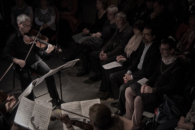Vášeň na čtvrtou - Pavel Haas Quartet - Lípa Musica 2016 (foto Štěpán Kňákal)