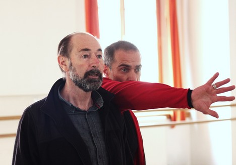 Christopher Bruce a Petr Zuska (foto Hana Smejkalová)