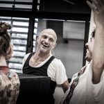 Petr Zuska zkouší s Pražským komorním baletem (foto Jan Chaloupka)
