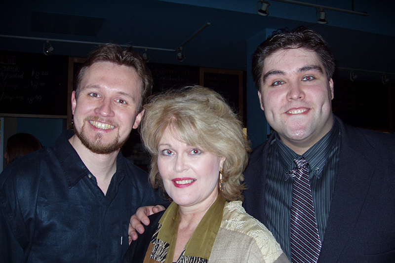 Zdeněk Plech a June Anderson, raut Norma, 2006, Toronto (foto se souhlasem Zdeňka Plecha)