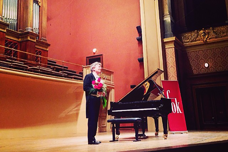 Eugen Indjic v Rudolfinu (foto se souhlasem Odile Indjic)