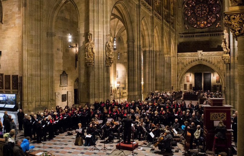 Pražský katedrální sbor (zdroj Dvořákův festival)
