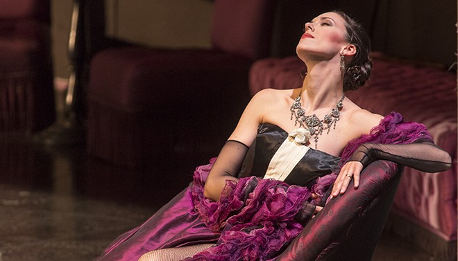 Giuseppe Verdi: La traviata - Zuzana Marková (Violetta Valéry) - Teatro Lirico Cagliari 2016 (foto Priamo Tolu)