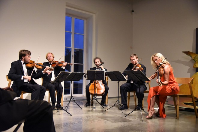 Procházky uměním 2016 –Zemlinsky Quartet a Jitka Hosprová – Museum Kampa (zdroj Procházky uměním)