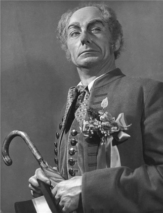 B.Smetana: Prodaná nevěsta - Eduard Haken (Kecal) - ND 1955 (foto archiv ND)
